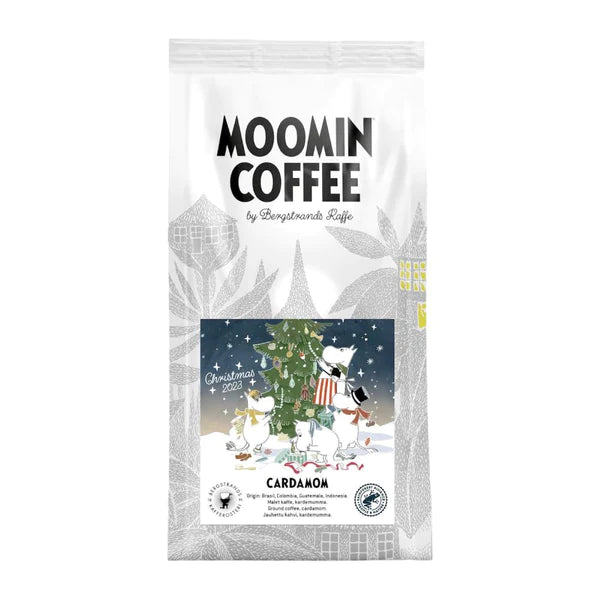 Moomin Christmas Edition Coffee Kaffe - Finnish Holiday Cardamom Kahvia 250 grams (8.8 oz)