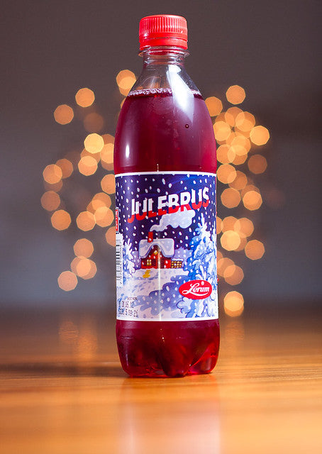 Lerum Julebrus 4 pack - Traditional Norwegian Christmas Soda 0.5L (16.9 oz) 4 pack