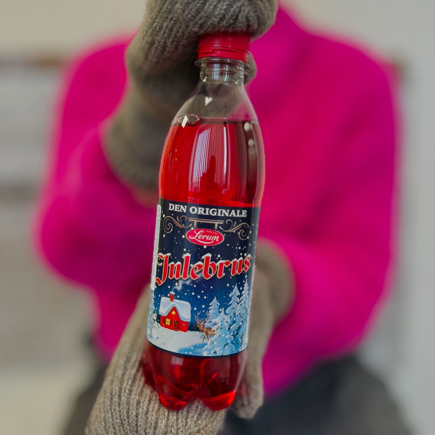 Lerum Julebrus 4 pack - Traditional Norwegian Christmas Soda 0.5L (16.9 oz) 4 pack