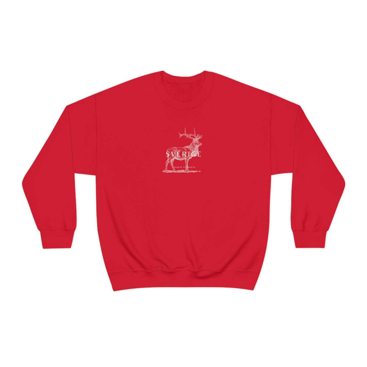 Sweden National Animal - Elk Unisex Crewneck Sweater