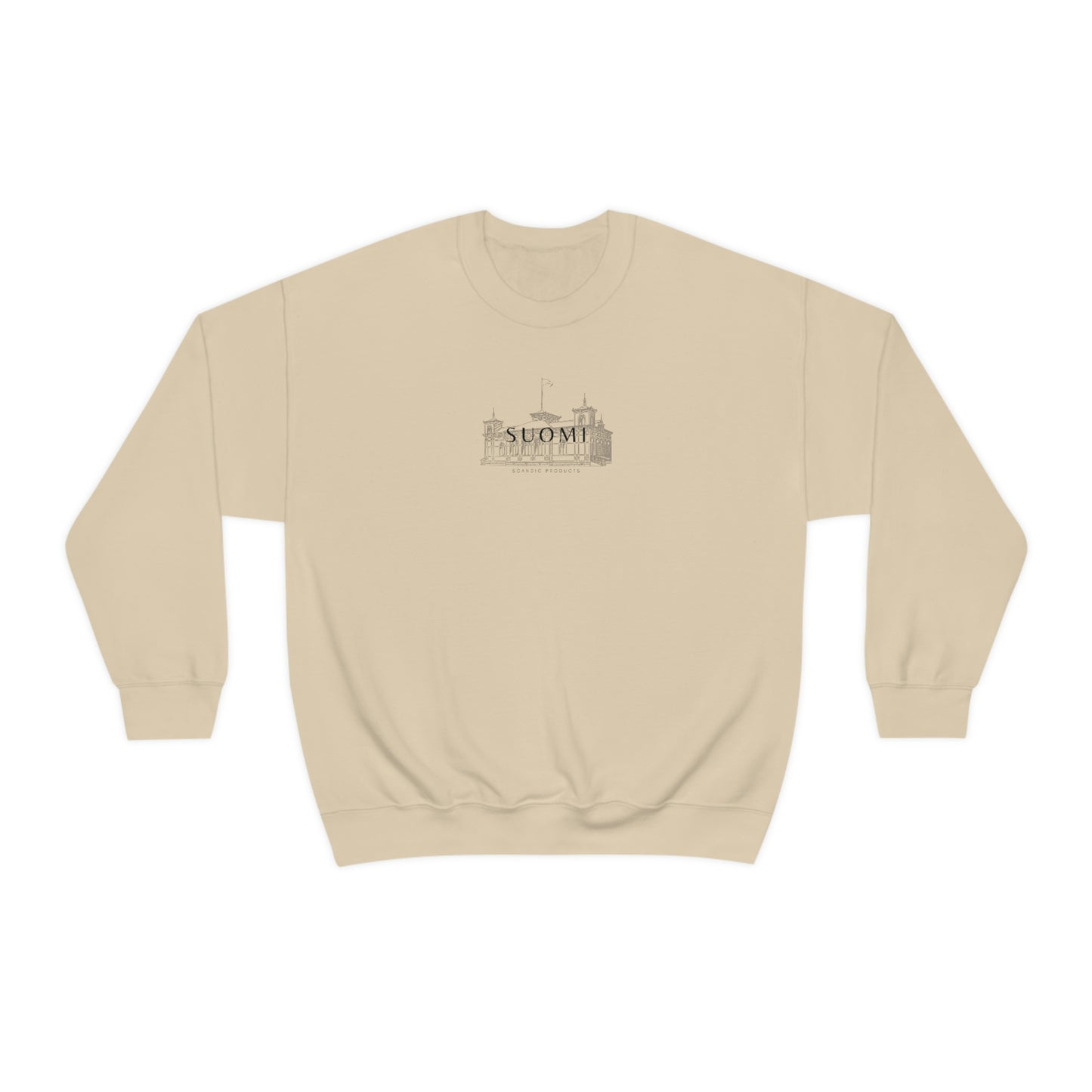 Finnish Helsinki Cathedral Unisex Crewneck Sweater