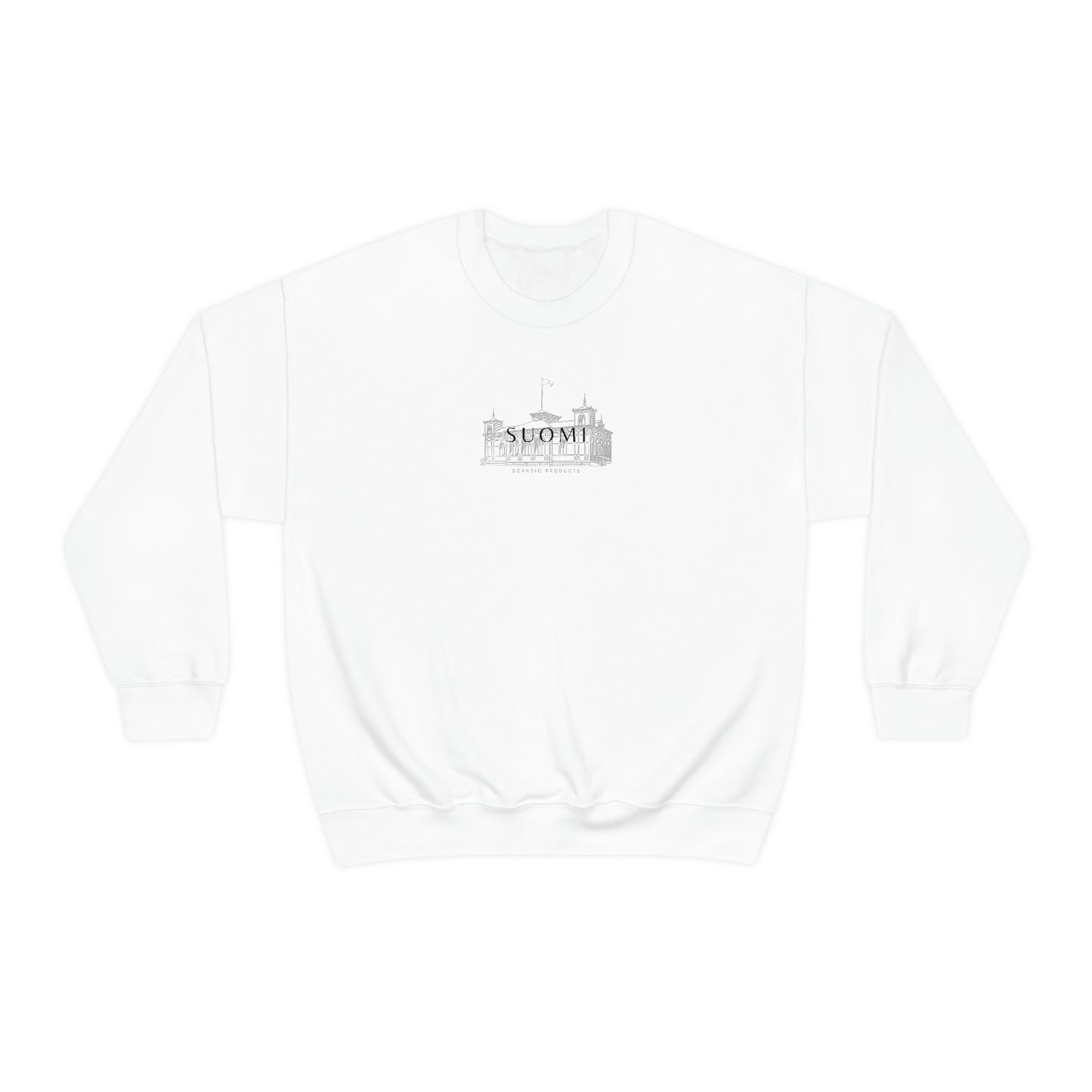 Finnish Helsinki Cathedral Unisex Crewneck Sweater