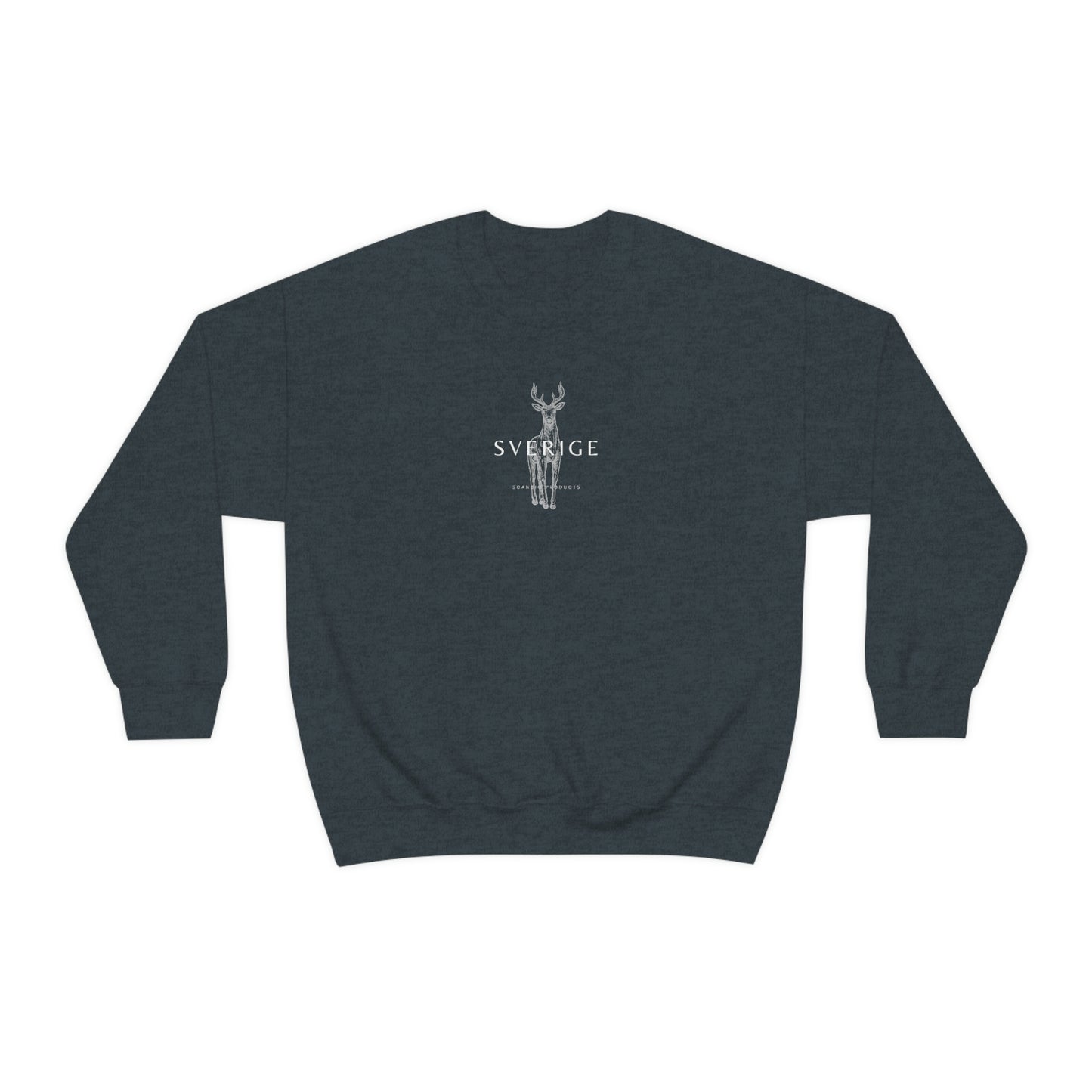 Sweden Deer Unisex Crewneck Sweater