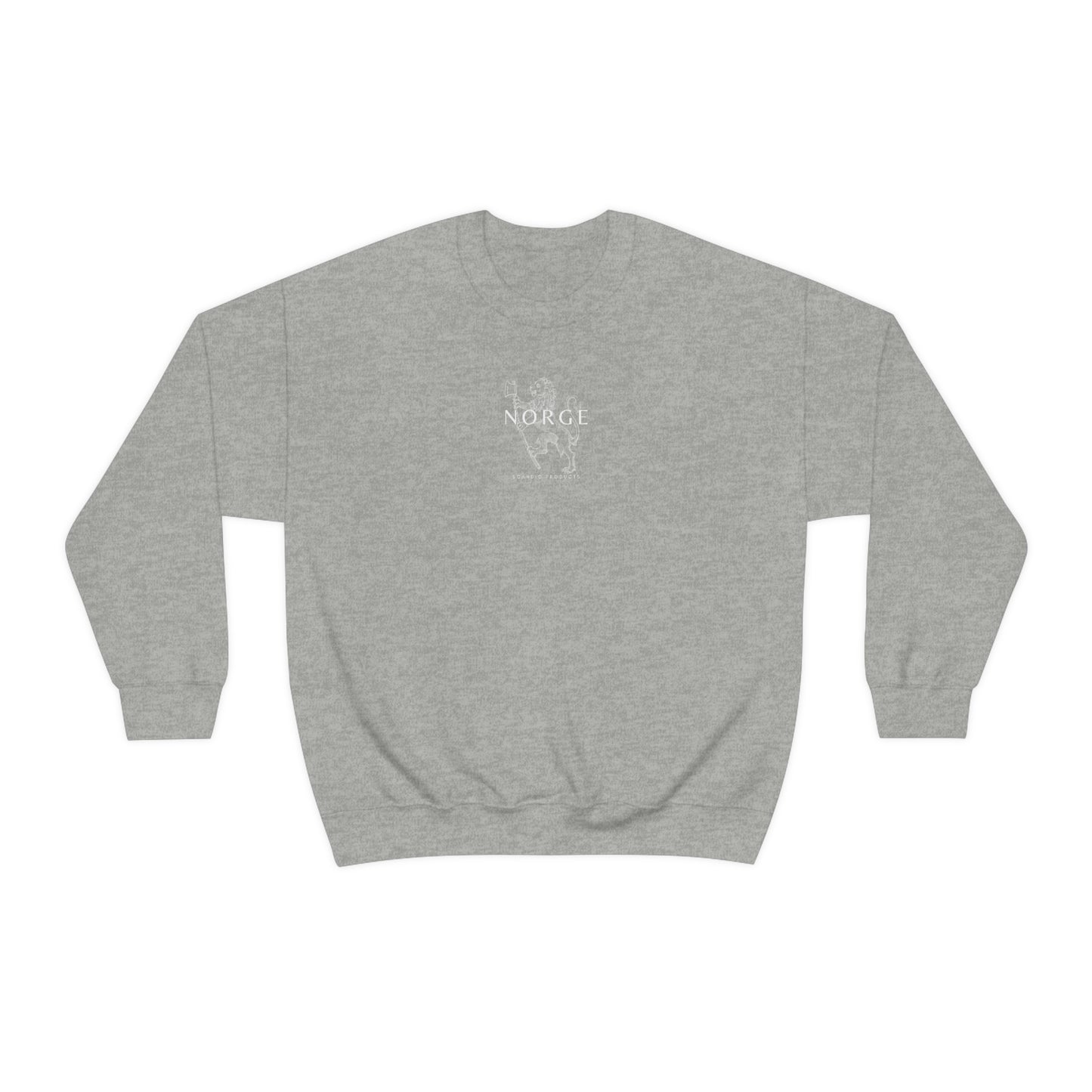 Norwegian Sweatshirt - Norway Lion Coat of Arms Unisex Crewneck Sweater