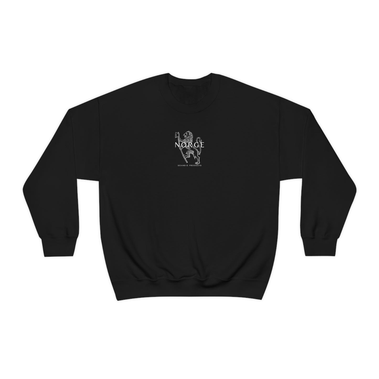 Norwegian Sweatshirt - Norway Lion Coat of Arms Unisex Crewneck Sweater