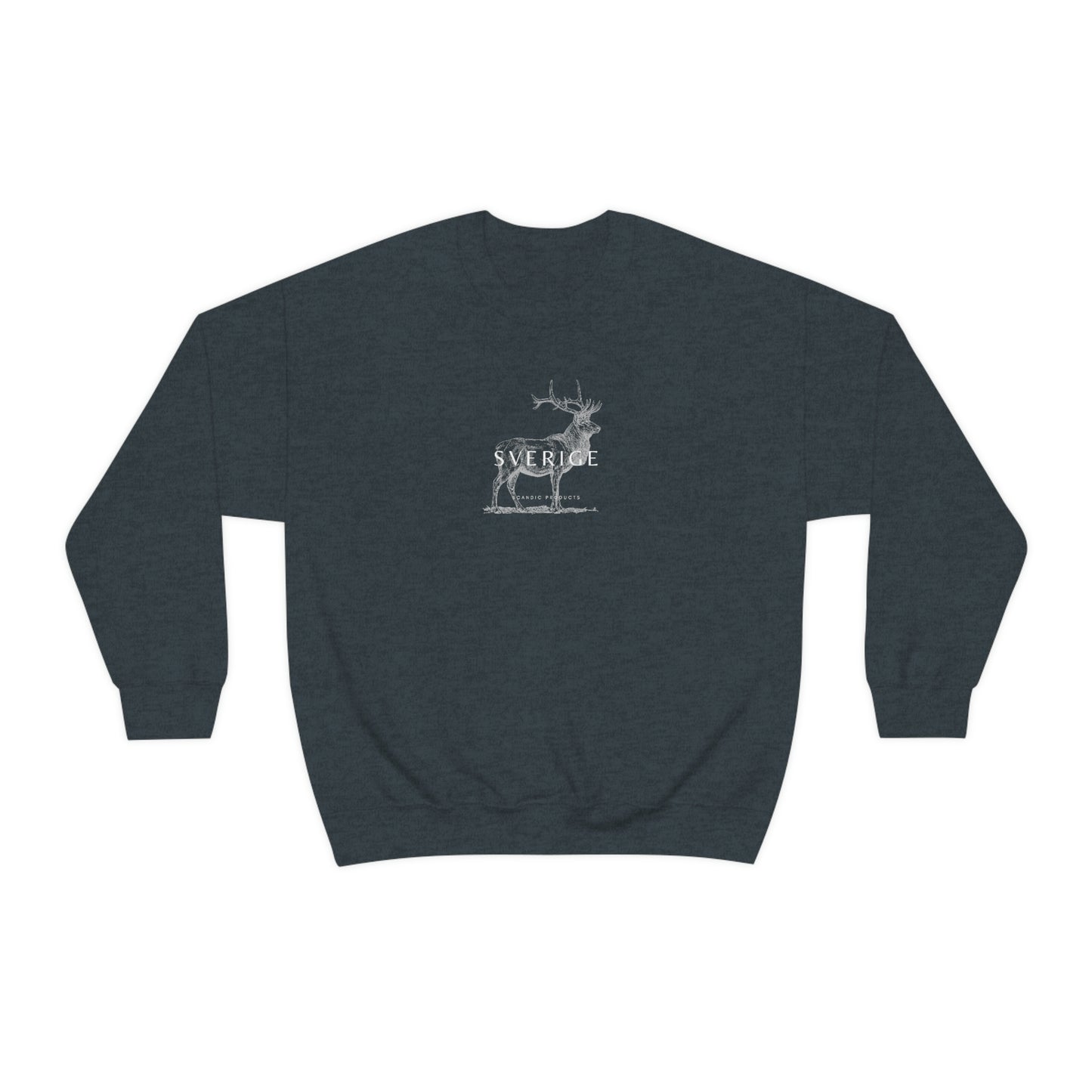 Sweden National Animal - Elk Unisex Crewneck Sweater