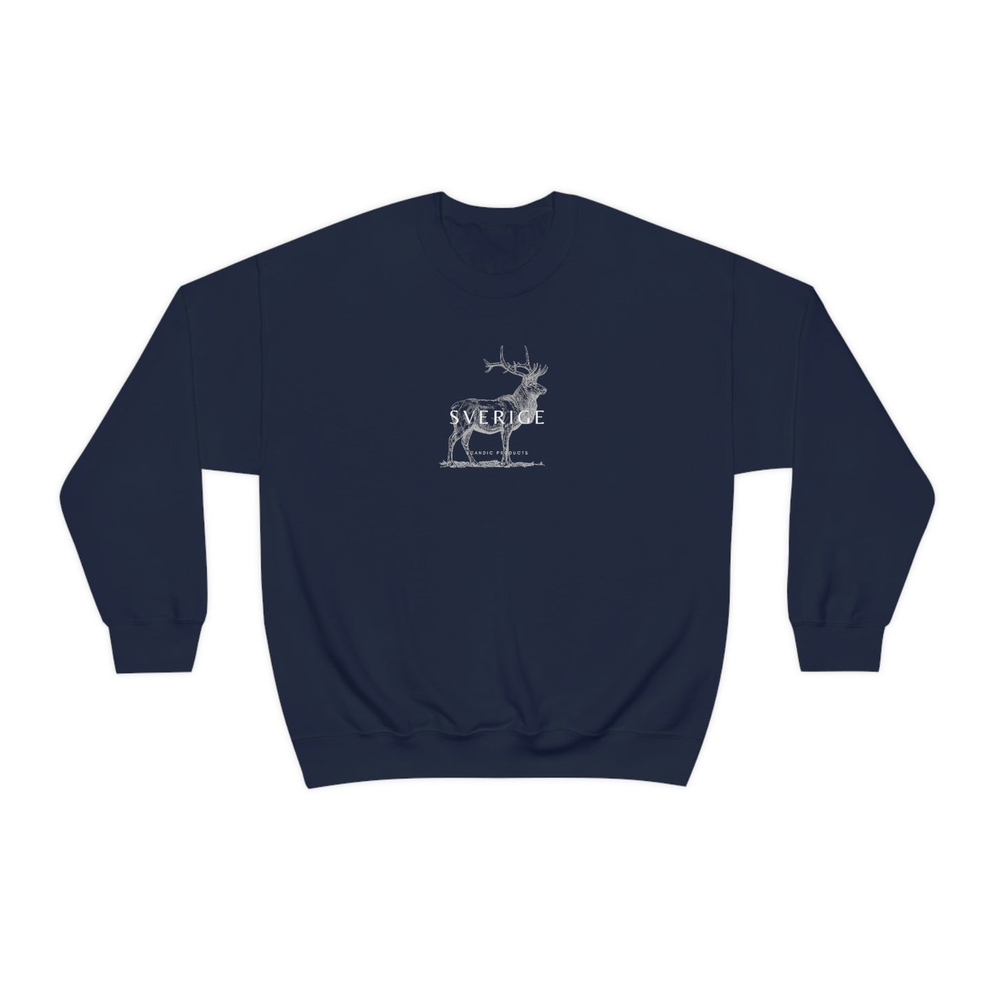 Sweden National Animal - Elk Unisex Crewneck Sweater