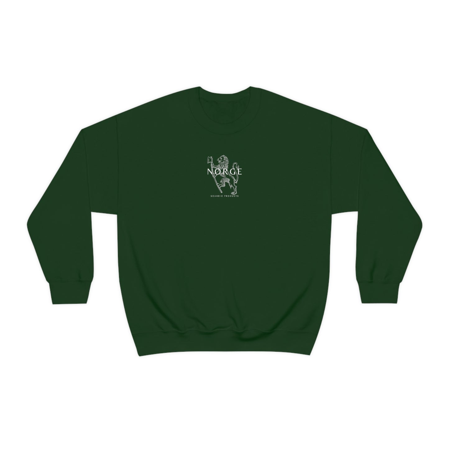 Norwegian Sweatshirt - Norway Lion Coat of Arms Unisex Crewneck Sweater