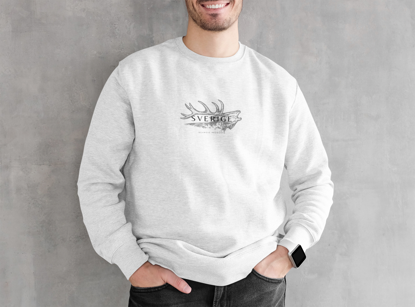 Swedish Elk Unisex Crewneck Sweater