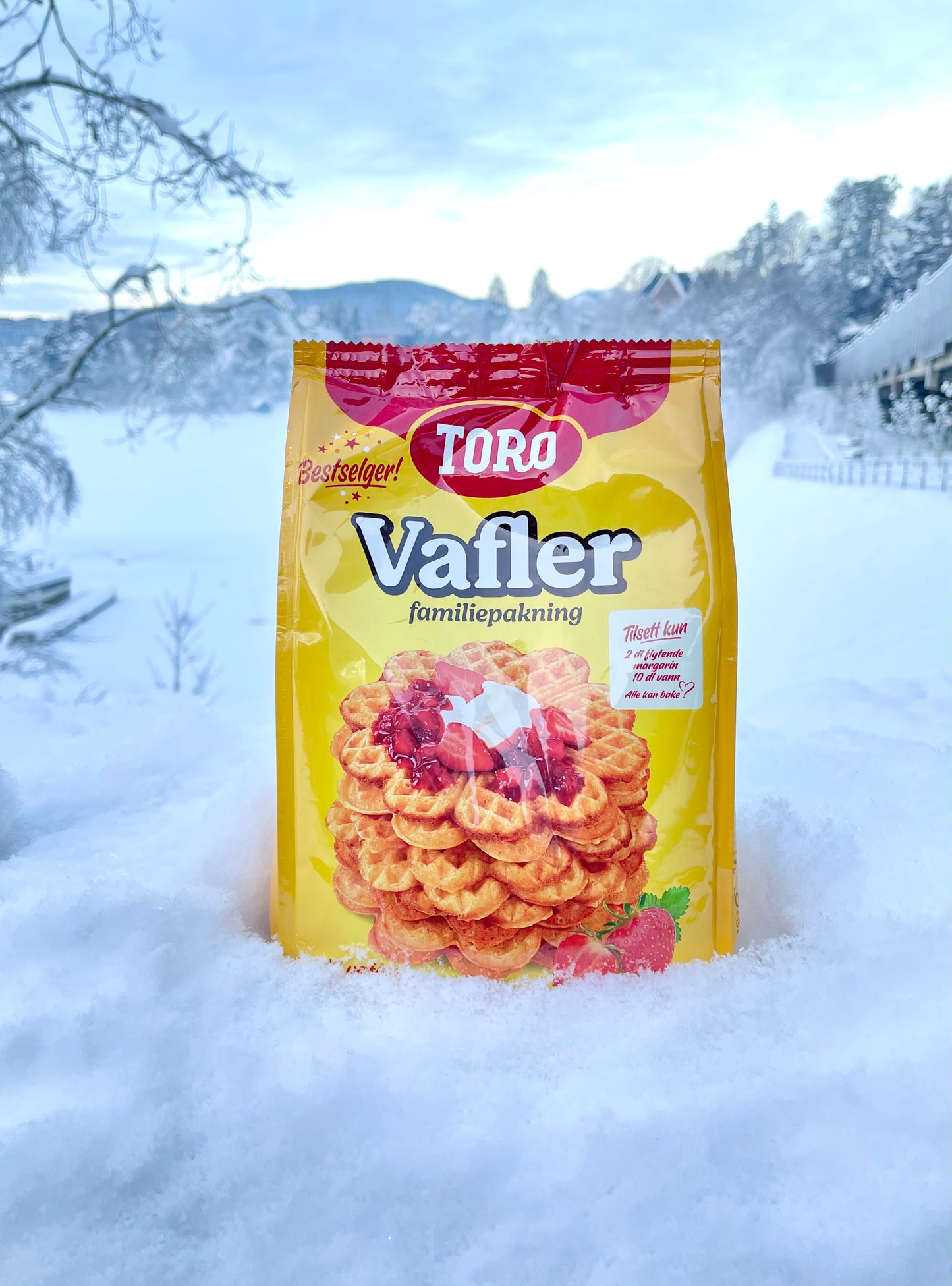 Toro Vafler Mix - Norwegian Waffles Mix 591 Grams (20 oz)