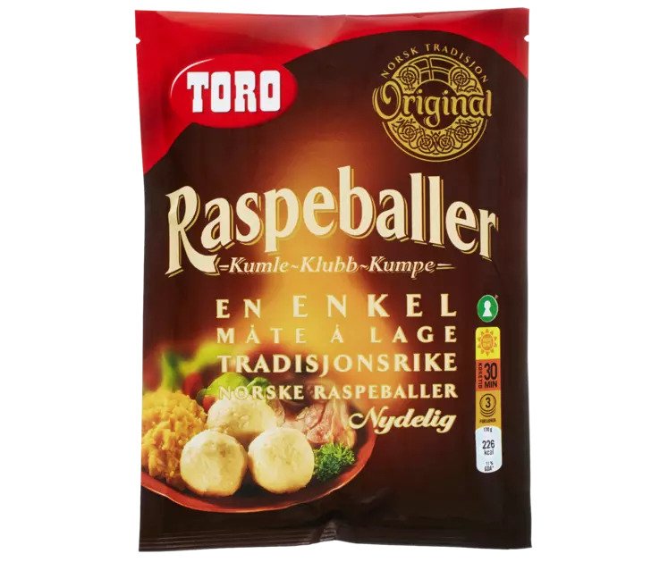 Toro Raspeballer - Potato Dumplings 206 Grams (7.2 oz)