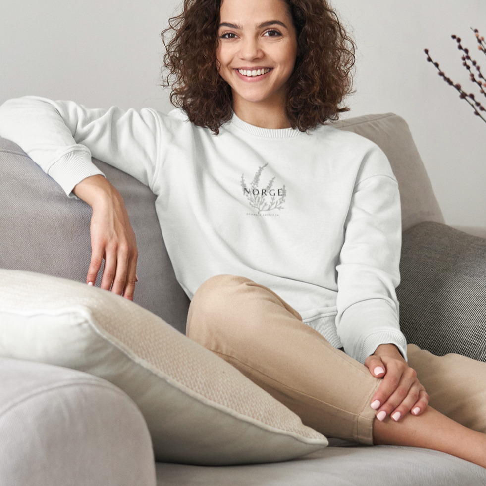 Norwegian National Flower Unisex Crewneck Sweater