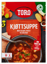 Toro Kjøttsuppe - Toro Meat Soup