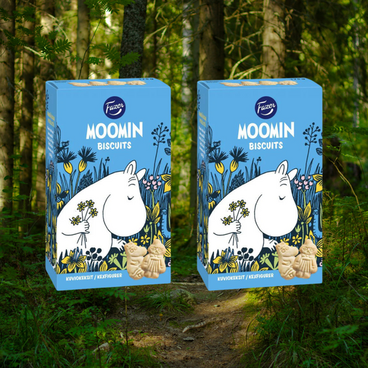 Fazer Moomin (2 Pack) - Finland Fazer Biscuits 175 Grams (6.17 oz)