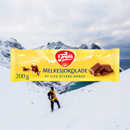 Freia Melkesjokolade 4 Pack - Freia Milk Chocolate 200 grams (4 pk)