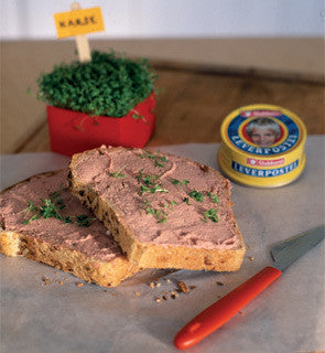 Stabburet Leverpostei (2 Pack) - Pork Liver Pate 100 gram (3.5 oz) 2 Pack