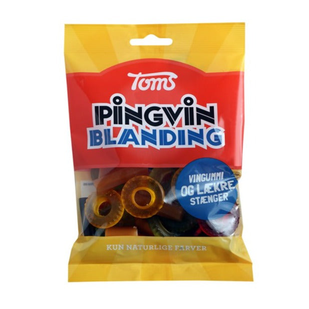 Toms Pingvin Blanding - Assortment of Wine Gummies 275 Grams (9.7 oz)