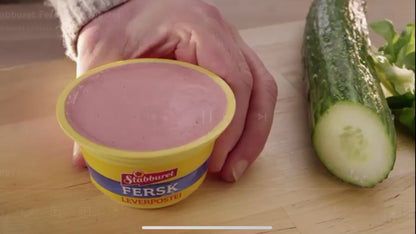 Stabburet Leverpostei - Pork Liver Pate 100 gram (3.5 oz)