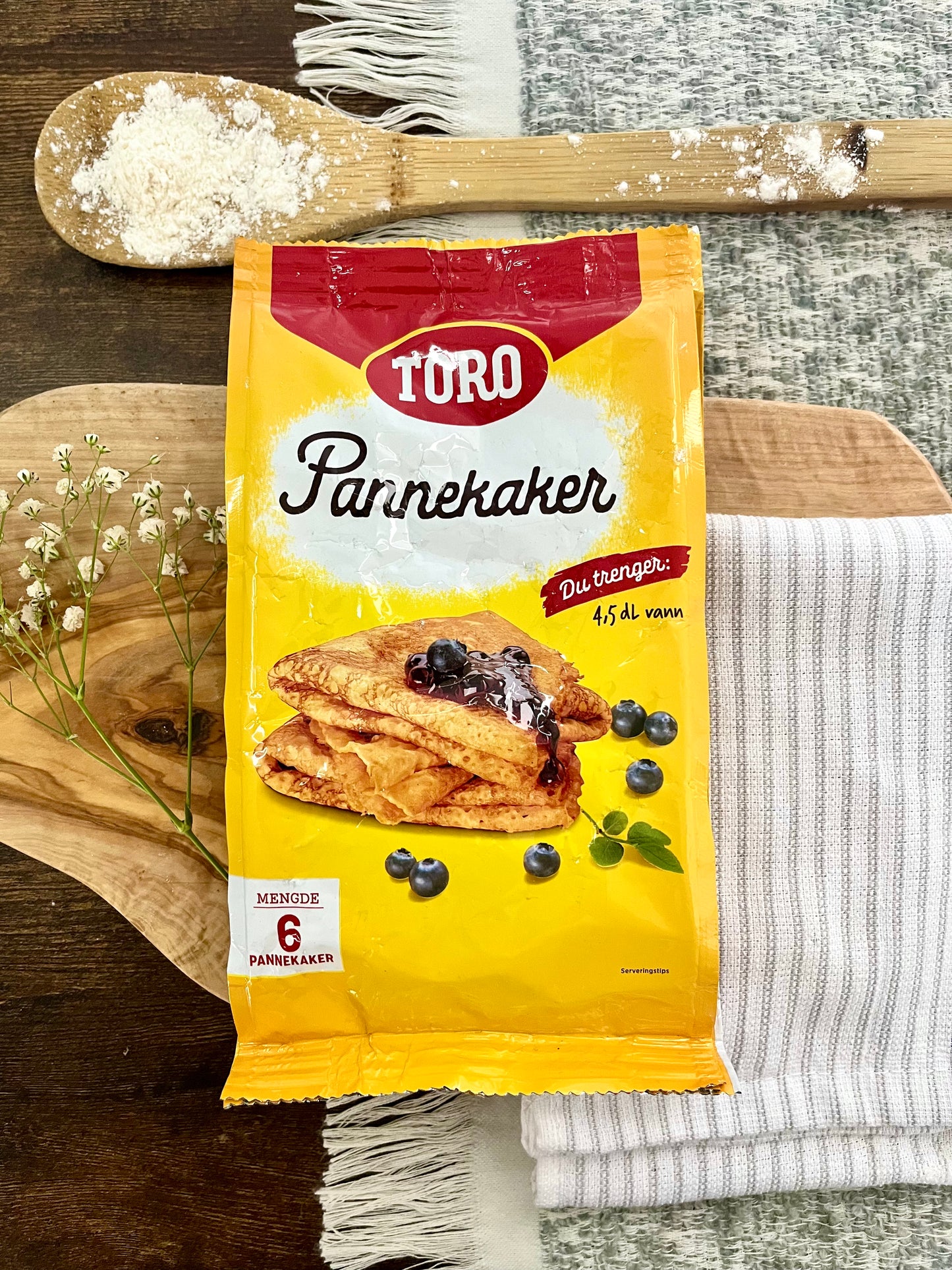 Toro Pannekaker - Norwegian Pancakes 196 Grams (7 oz)