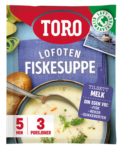 Toro Lofoten Fiskesuppe - Lofoten Fish Soup 70 grams (2.5 oz)