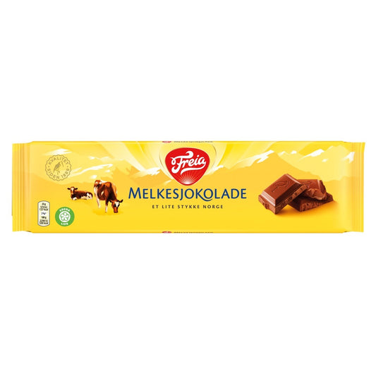 Freia Melkesjokolade - Freia Milk Chocolate 200 Grams (7 oz)