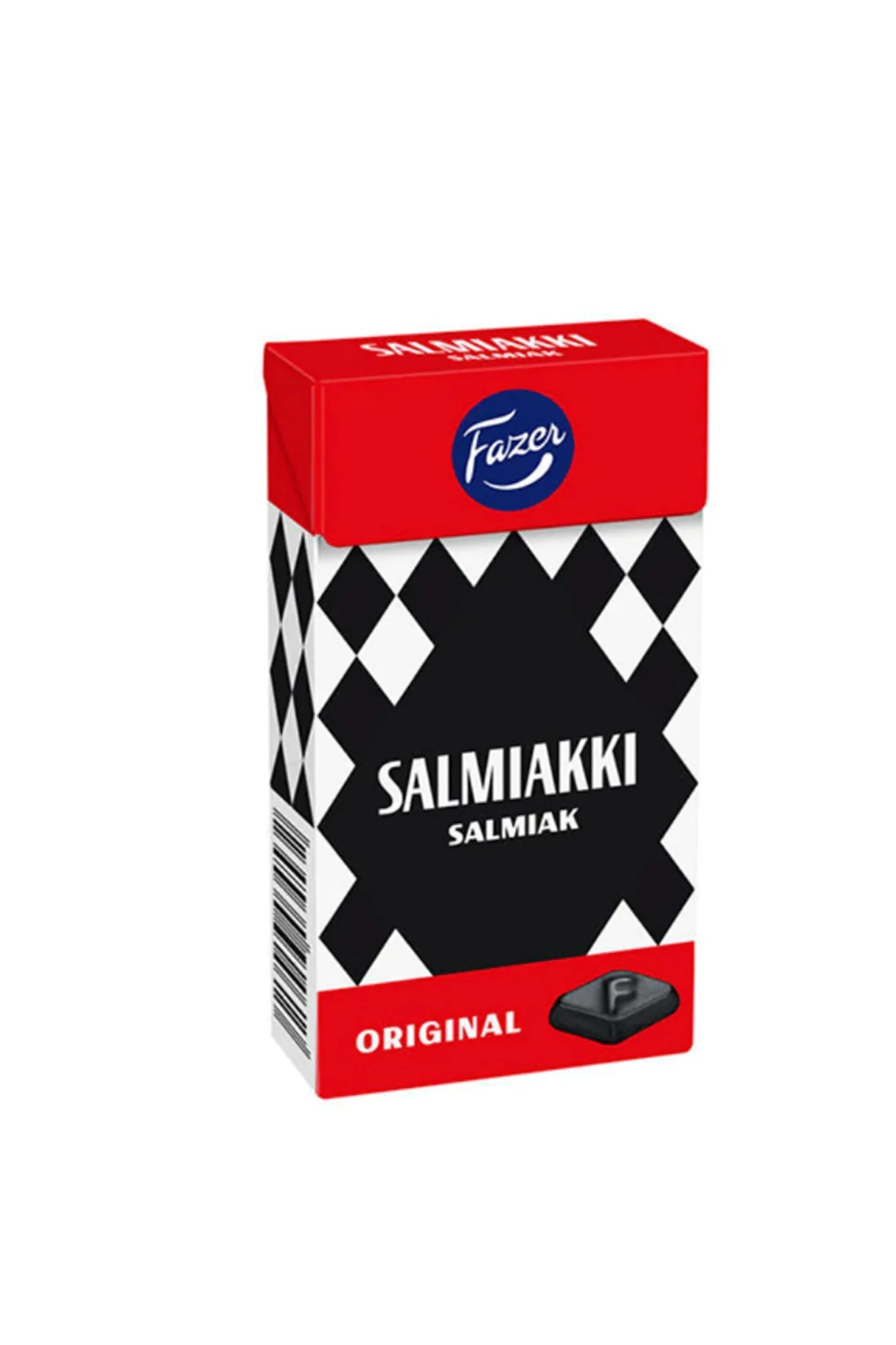 Fazer Salmiakki Salmiak Original - Black Licorice Pastilles 40 Grams (1.4 oz)