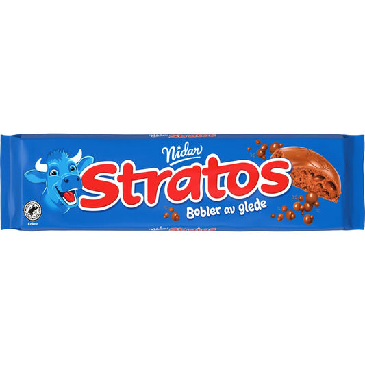 Nidar Stratos - Airy/Bubbly Milk Chocolate 150 Grams (5.3 oz)
