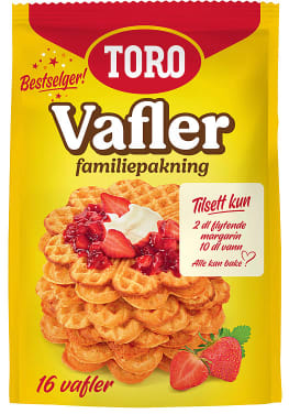 Toro Vafler Mix - Norwegian Waffles Mix 591 Grams (20 oz)